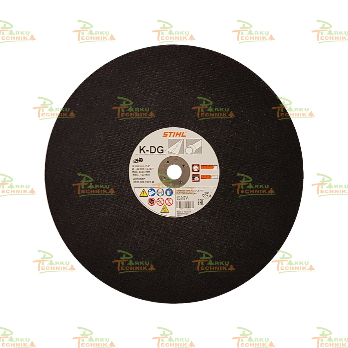 Abrazyvinis asfalto pjovimo diskas STIHL K-DG (350 mm)
