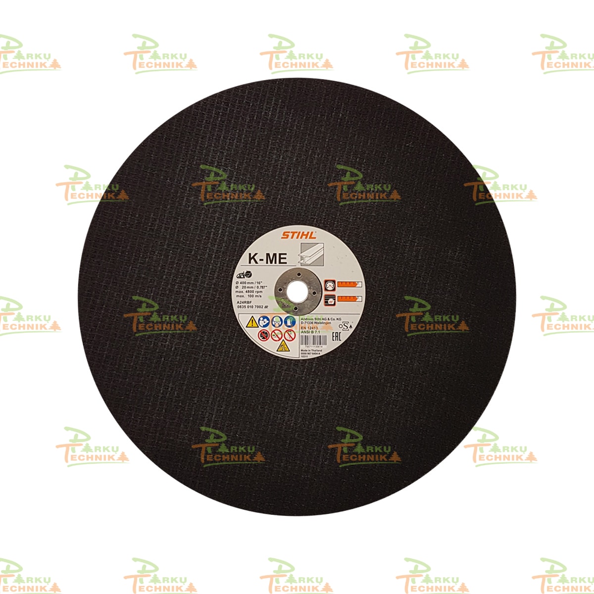 Abrazyvinis metalo pjovimo diskas STIHL K-ME (400 mm)