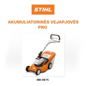 Akumuliatorinės vejapjovės PRO